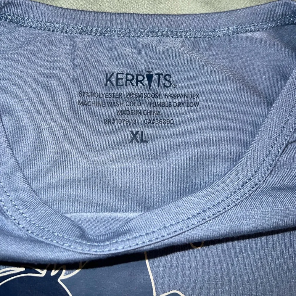 Kerrits blue girls horse riding XL T-Shirt EUC - Picture 2 of 4